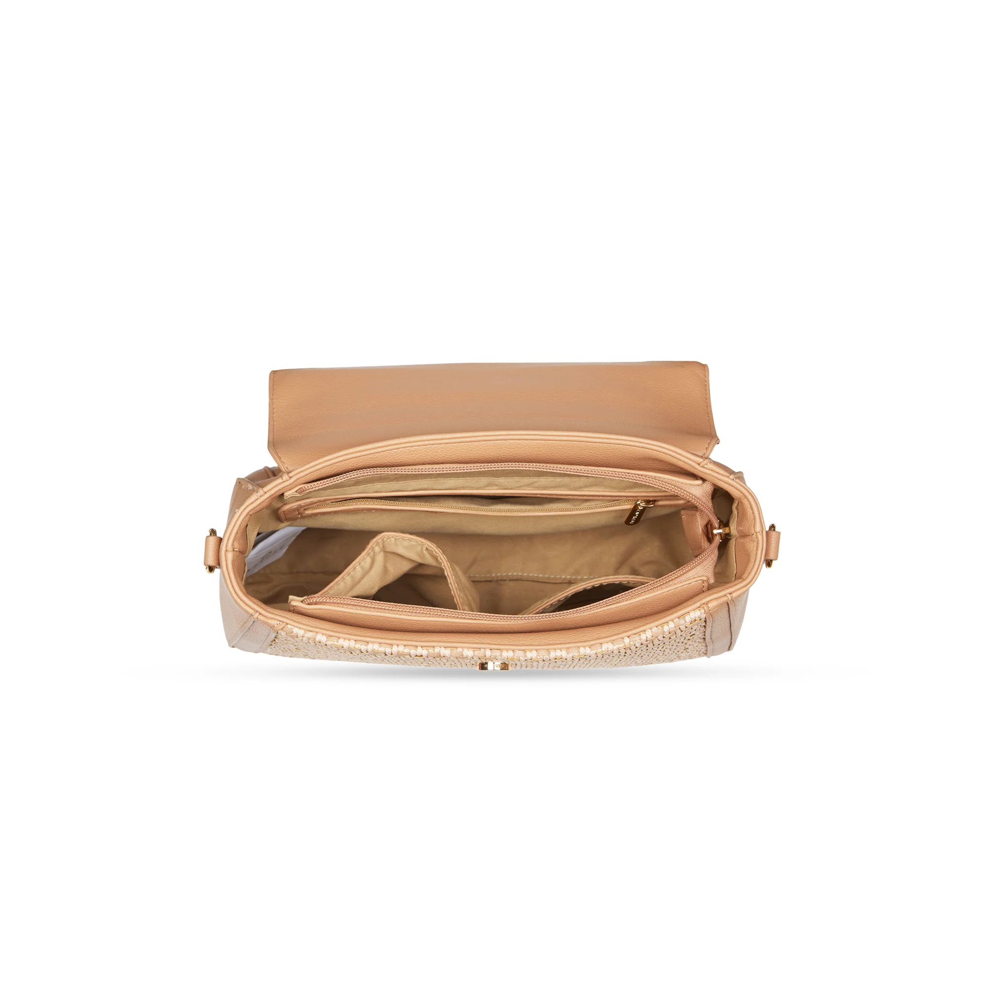 Caprese  Wind Medium Mocha Mousse Satchel Bag - Image 6