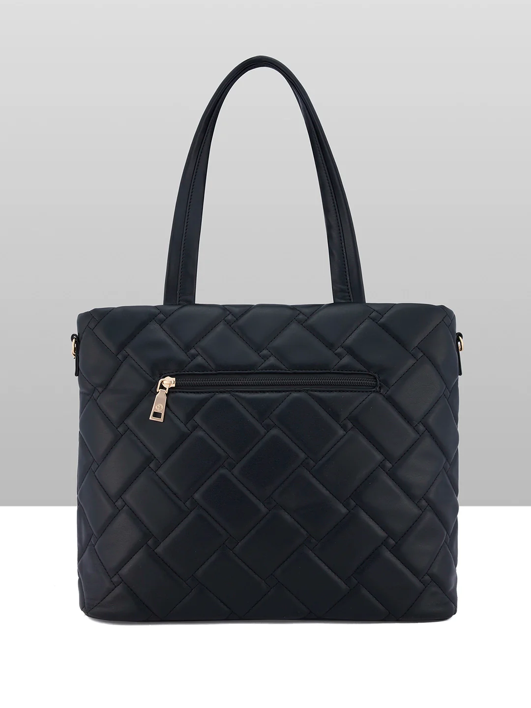 Caprese Winter Large Black Tote Bag - Image 6