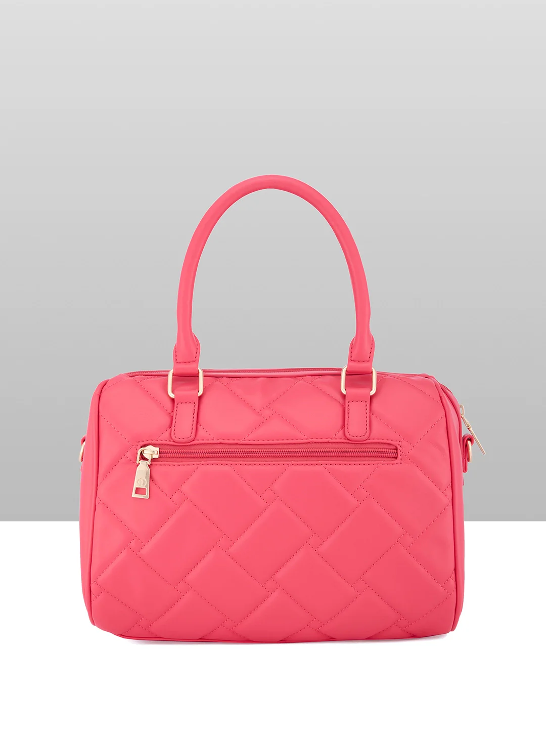 Caprese Winter Large Fuchsia Satchel Bag - Image 6