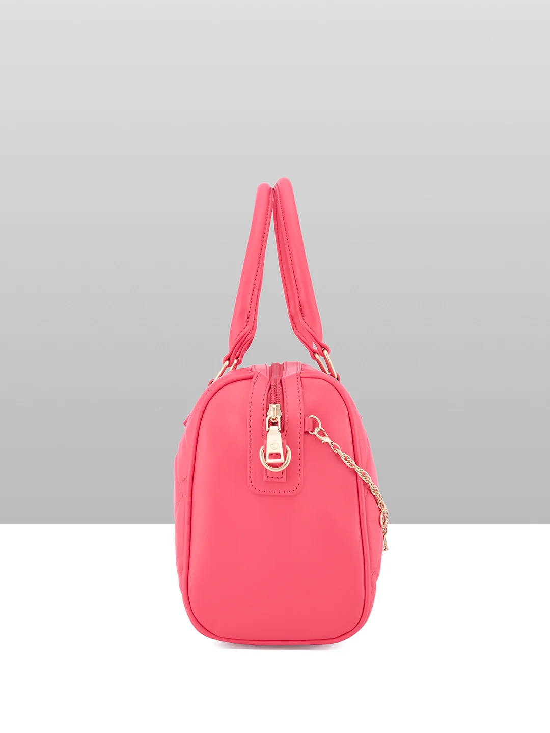 Caprese Winter Large Fuchsia Satchel Bag - Image 8
