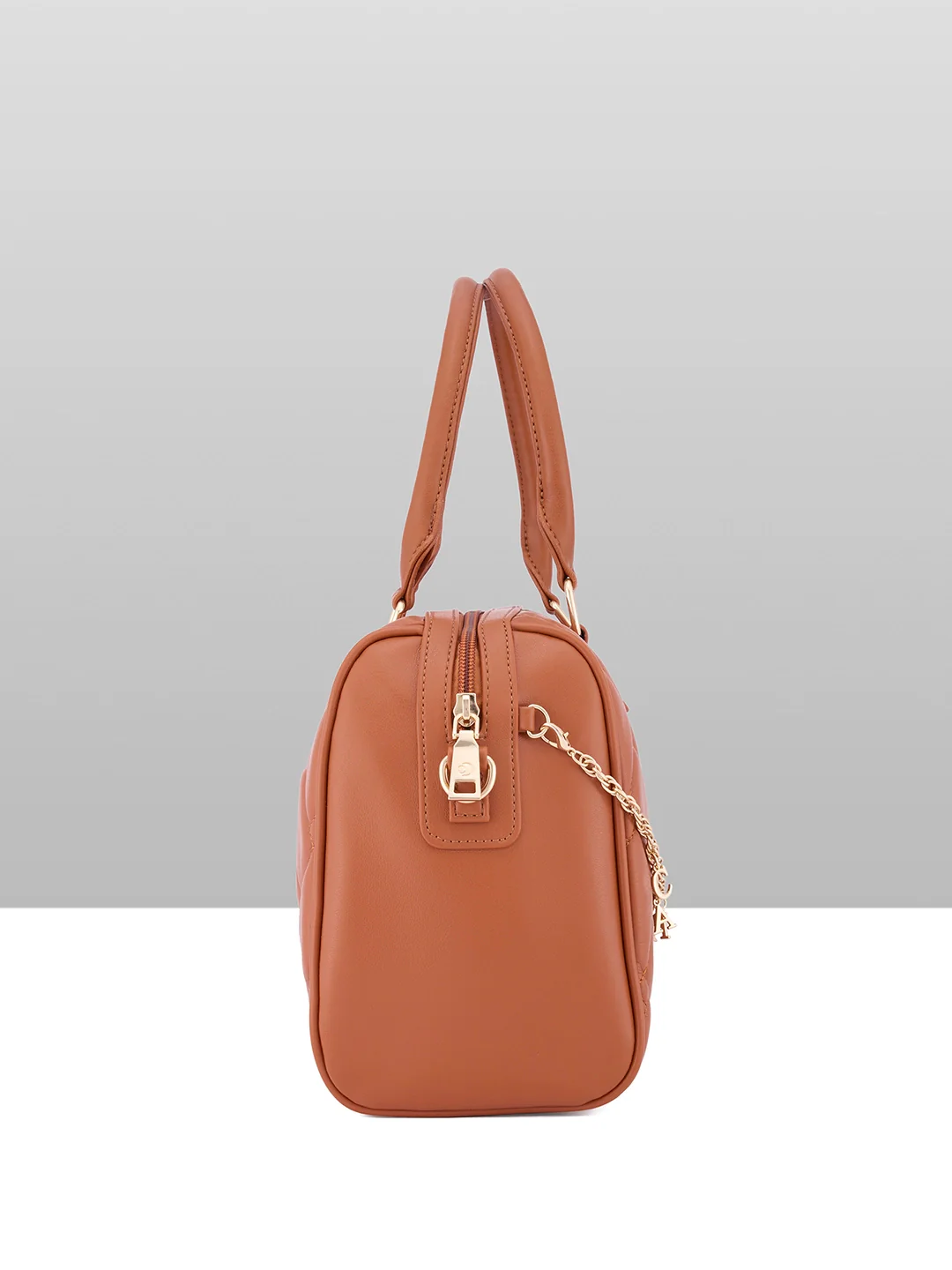 Caprese Winter Large Tan Satchel Bag - Image 8