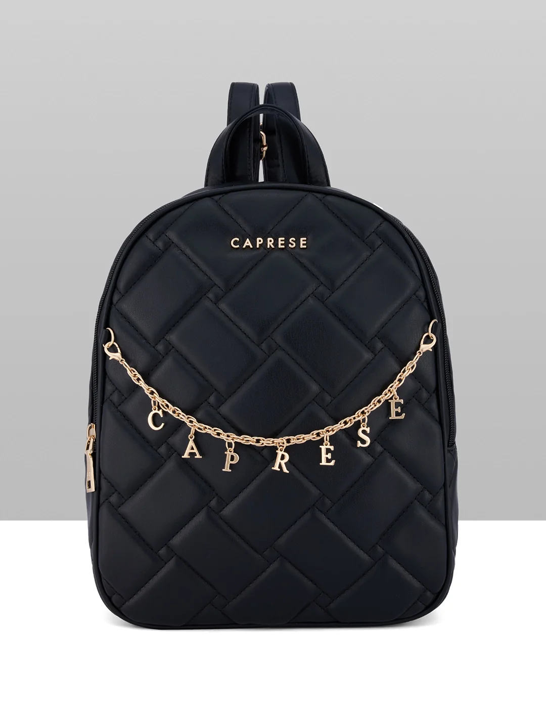 Caprese Winter Medium Black Backpack