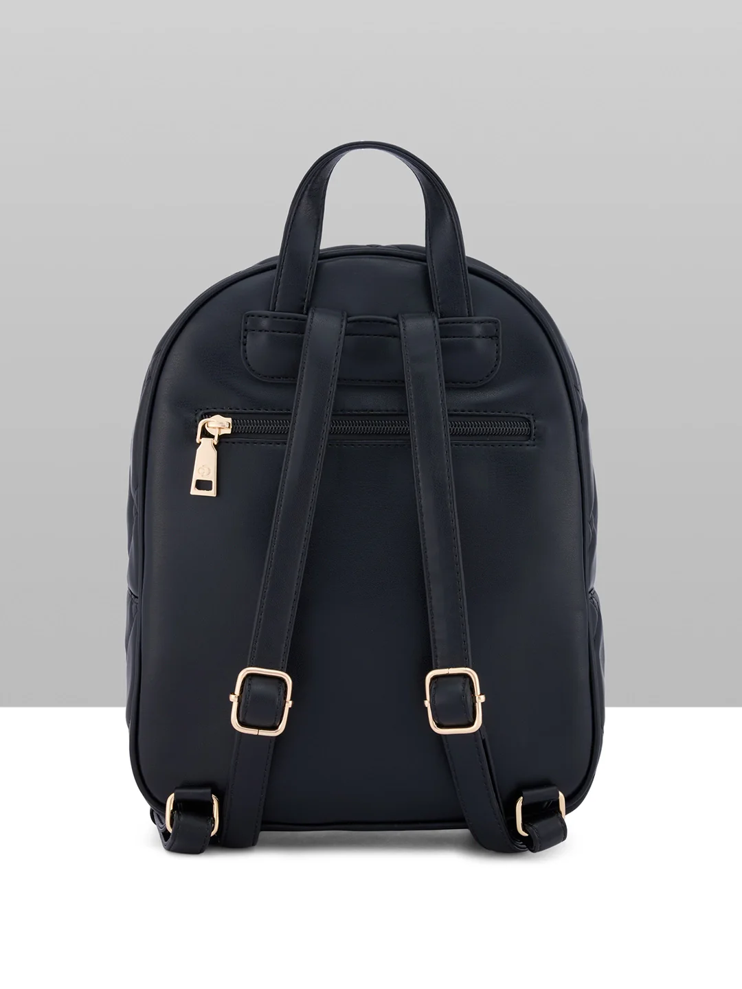 Caprese Winter Medium Black Backpack - Image 6