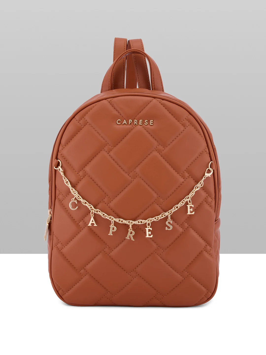 Caprese Winter Medium Tan Backpack