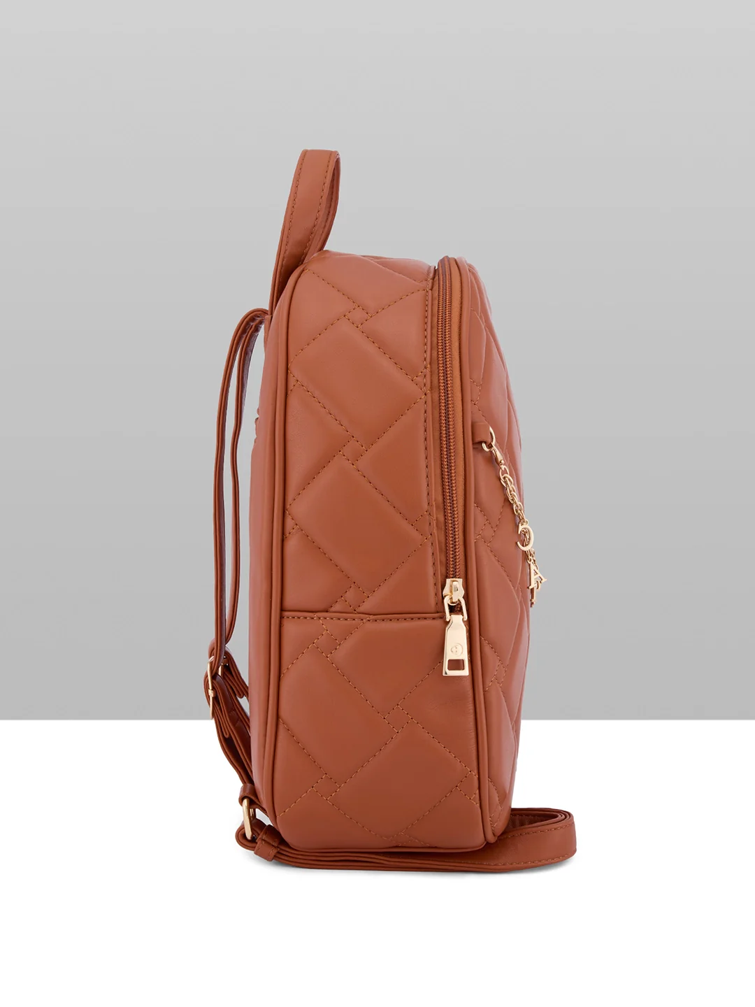 Caprese Winter Medium Tan Backpack - Image 8