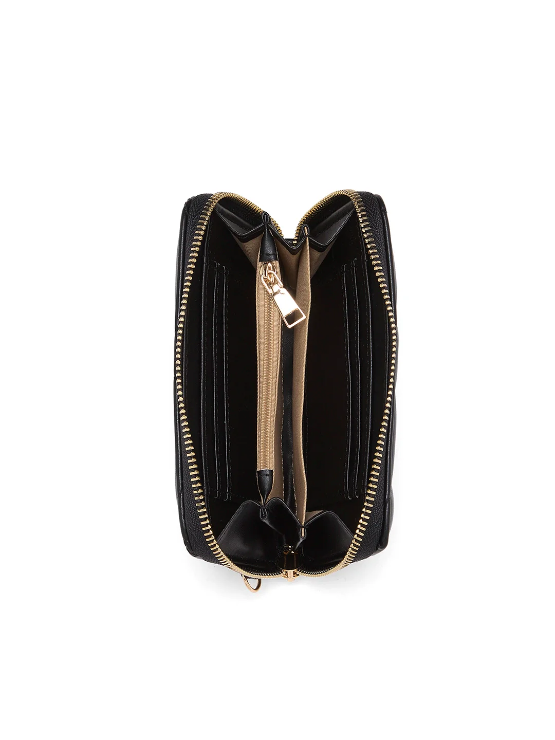 Caprese Winter Small Black Wallet - Image 10
