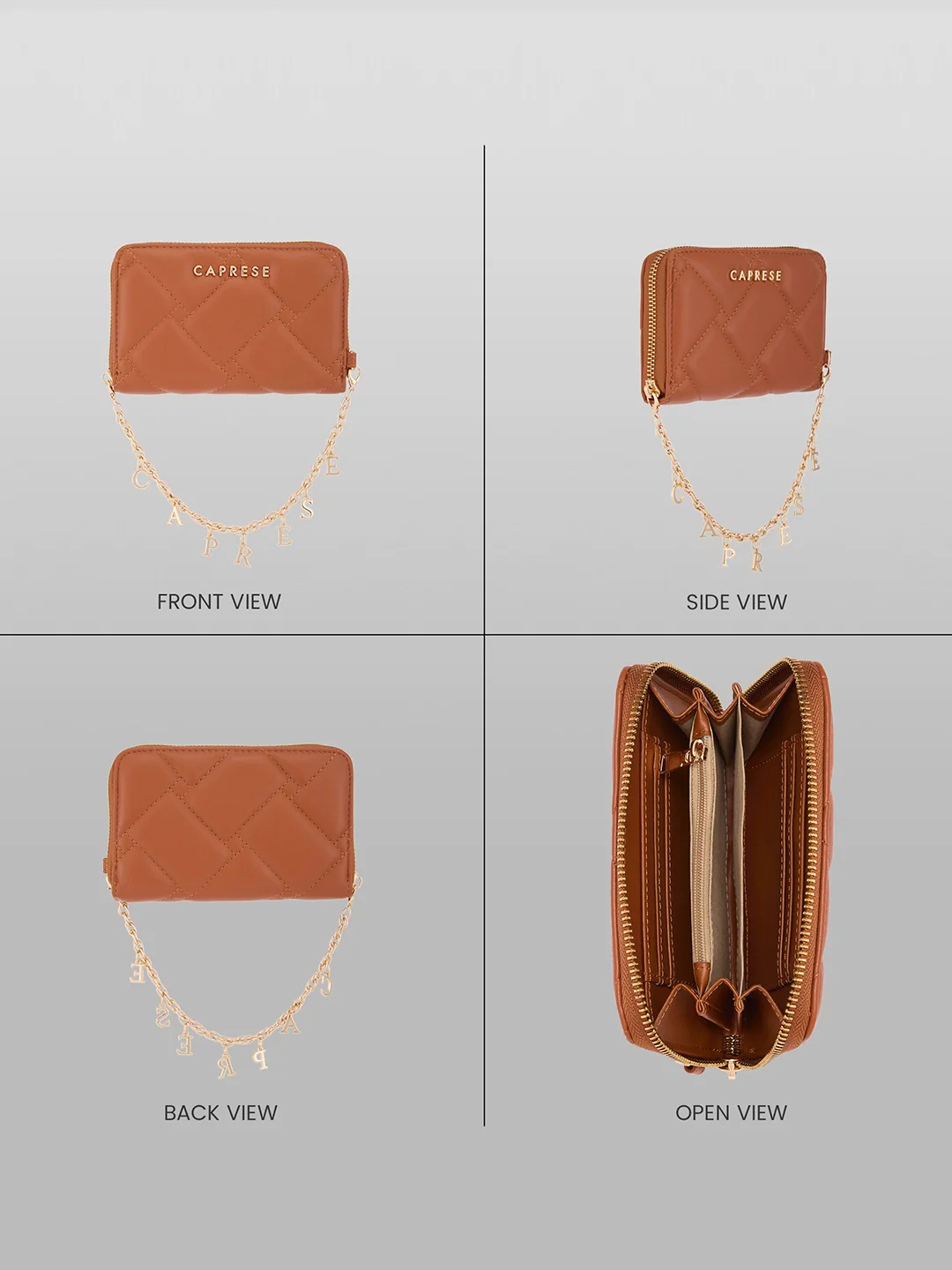 Caprese Winter Small Tan Wallet - Image 9