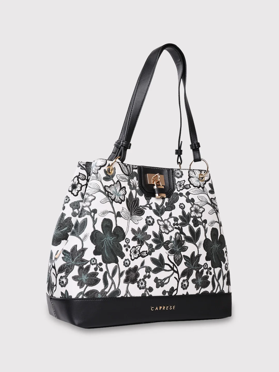 Caprese Wren Large Grey Satchel Bag - Image 6