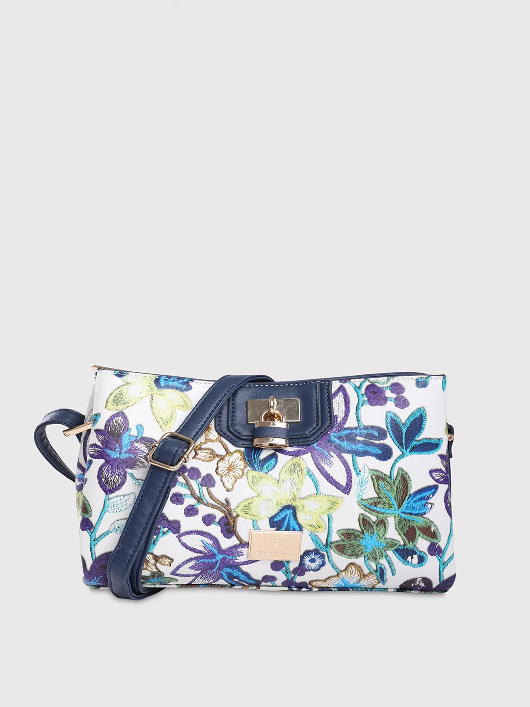 Caprese Wren Small Blue Sling Bag