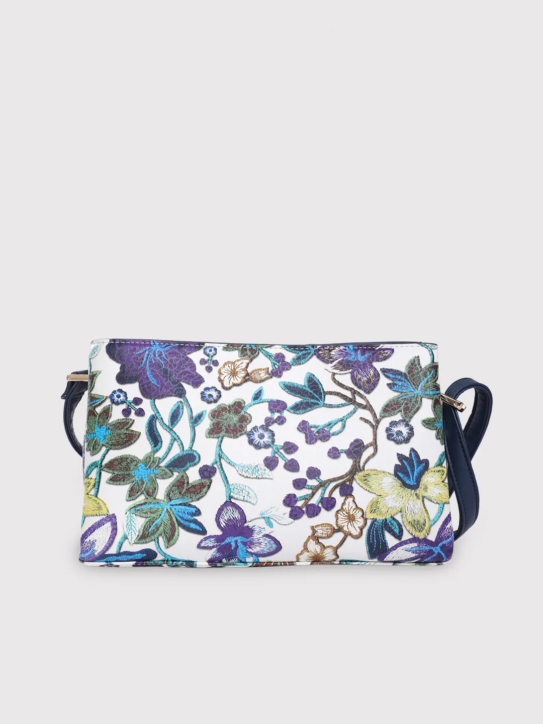 Caprese Wren Small Blue Sling Bag - Image 3
