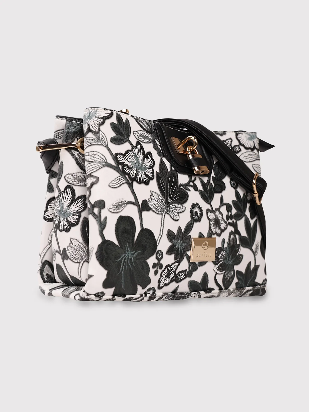 Caprese Wren Small Grey Sling Bag - Image 5