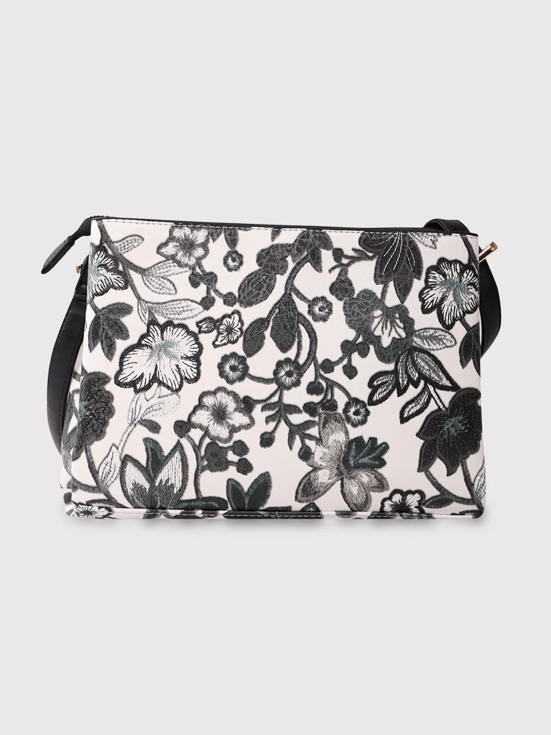 Caprese Wren Small Grey Sling Bag - Image 6
