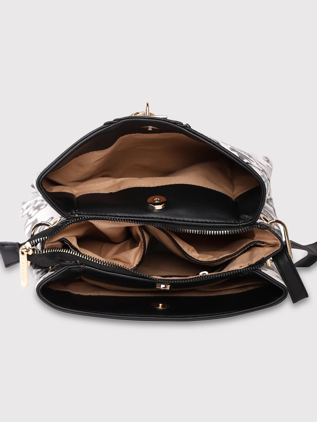 Caprese Wren Small Grey Sling Bag - Image 8