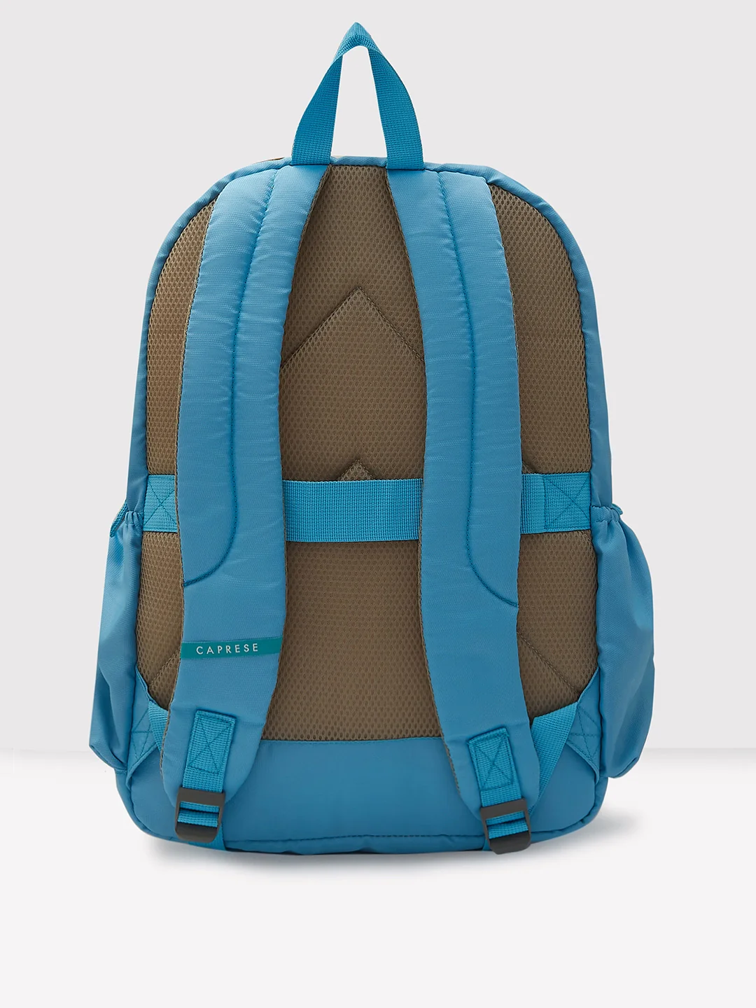 Caprese Xenia X Large Printed Light Blue Laptop Backpack - Image 2