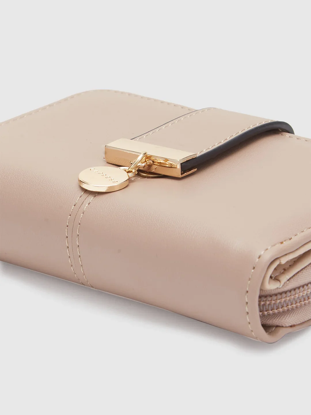 Caprese Yana Large Cream Wallet - Image 8