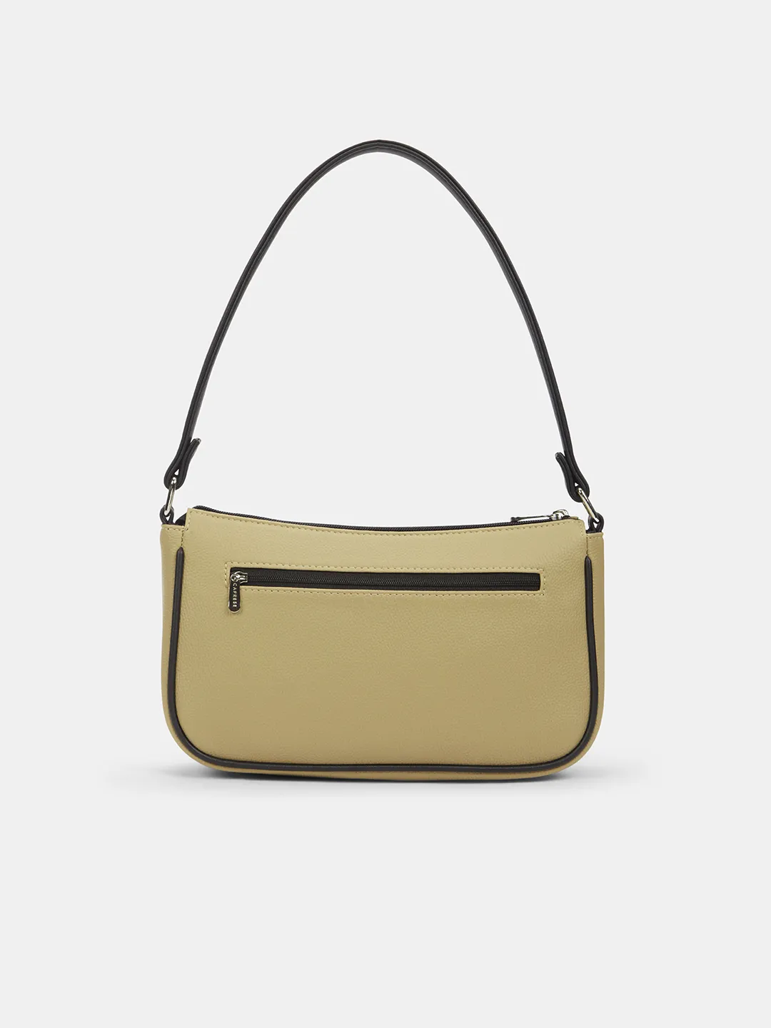 Caprese  Yashna Medium Alpine Oat Baguette Bag - Image 3