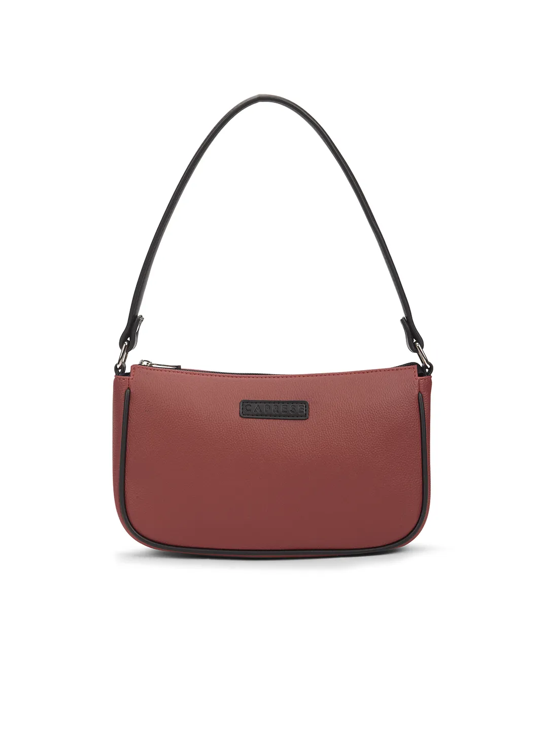 Caprese  Yashna Medium Cherry Red Baguette Bag