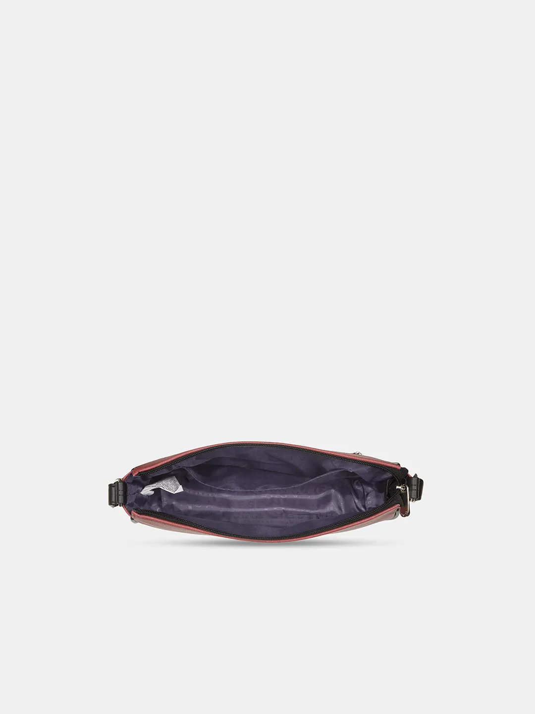 Caprese  Yashna Medium Cherry Red Baguette Bag - Image 5
