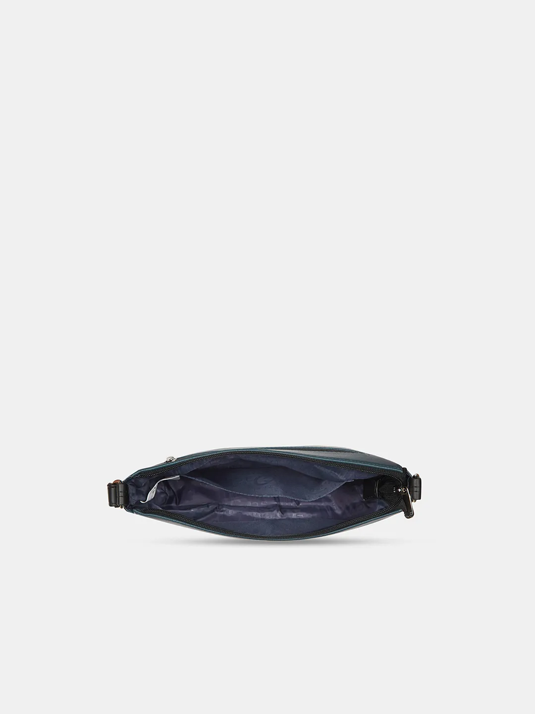 Caprese  Yashna Medium Navy Blue Baguette Bag - Image 6