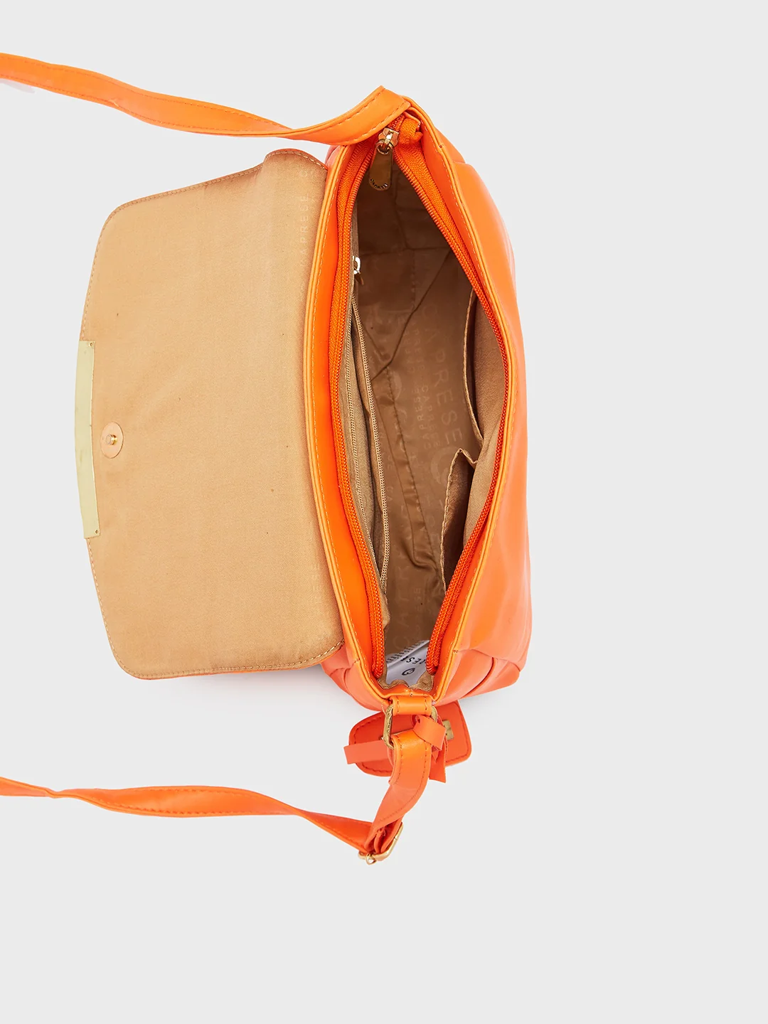 Caprese Yondela Medium Peach Sling Bag - Image 9
