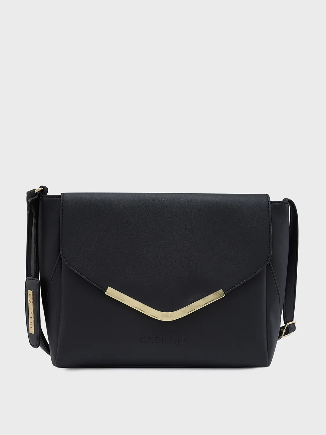 Caprese Yondella Medium Black Sling Bag - Image 13