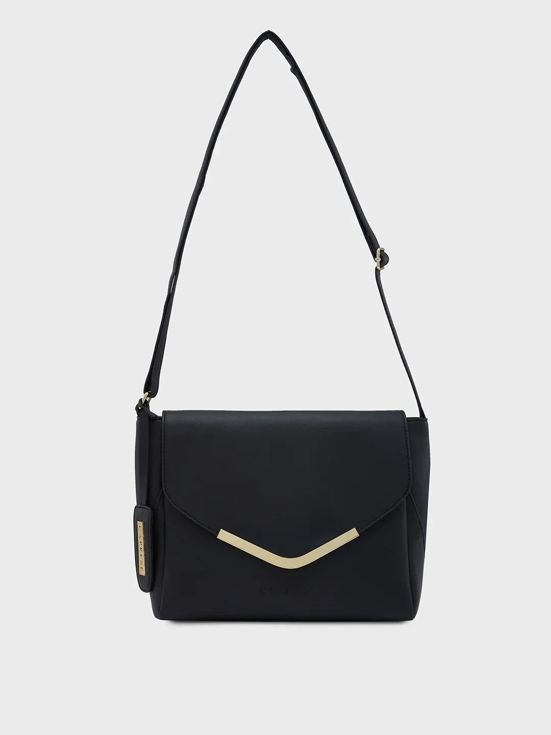 Caprese Yondella Medium Black Sling Bag - Image 2