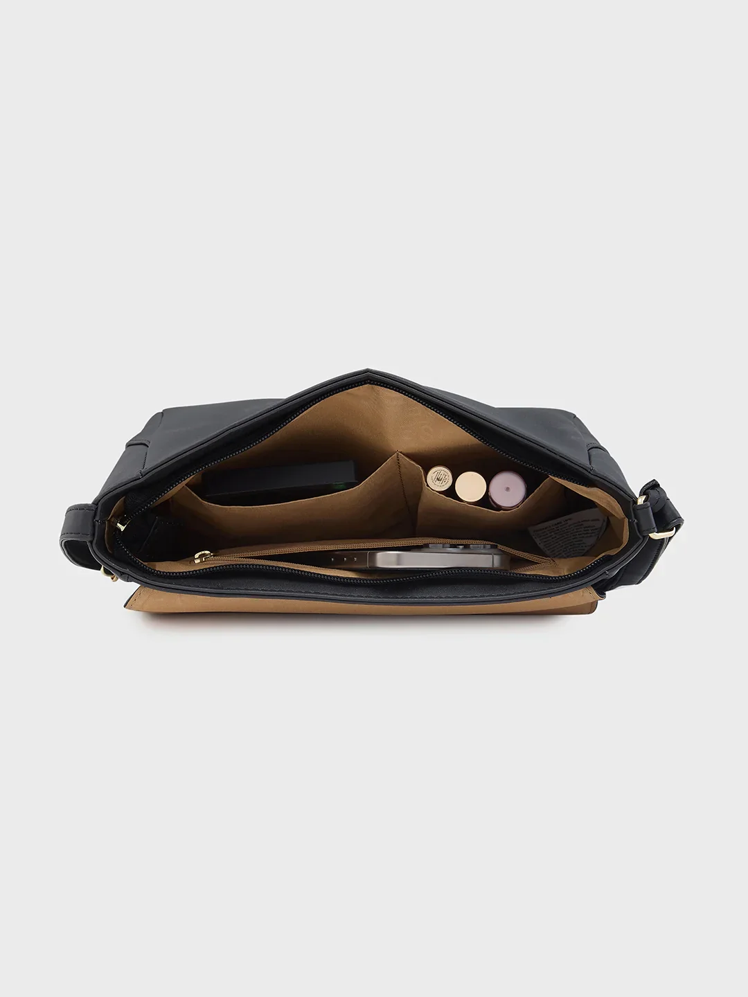 Caprese Yondella Medium Black Sling Bag - Image 7