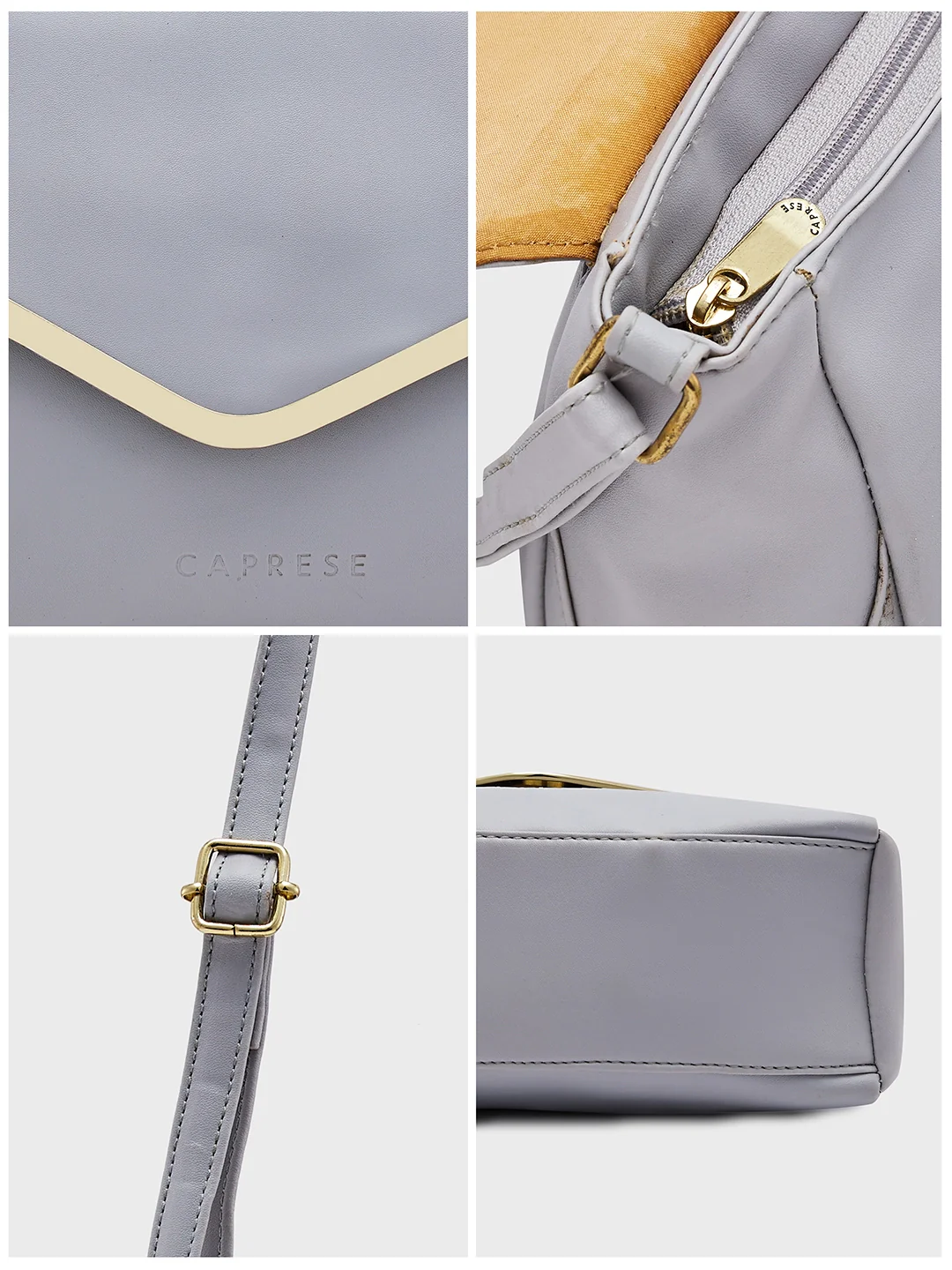 Caprese Yondella Medium Blue Sling Bag - Image 13