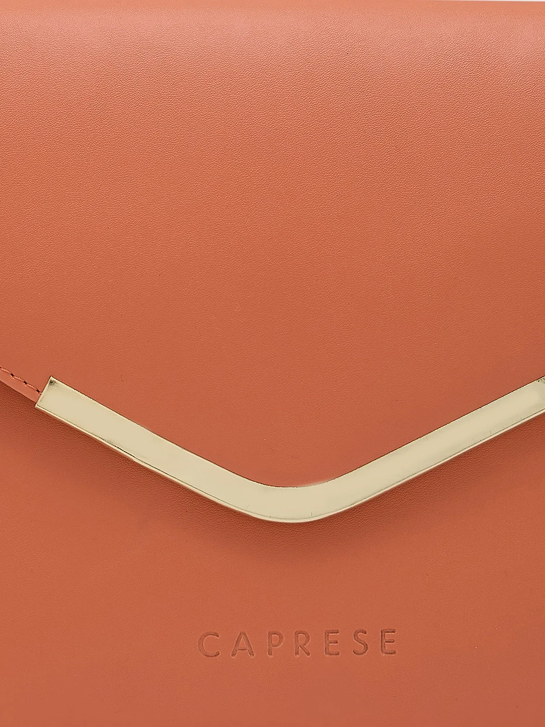 Caprese Yondella Medium Peach Sling Bag - Image 13