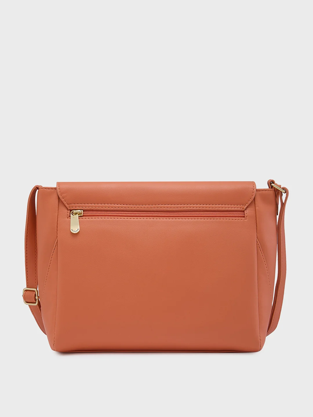 Caprese Yondella Medium Peach Sling Bag - Image 6