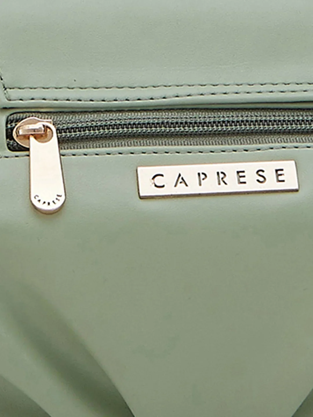 Caprese Yulla Medium Mint Satchel Bag - Image 12