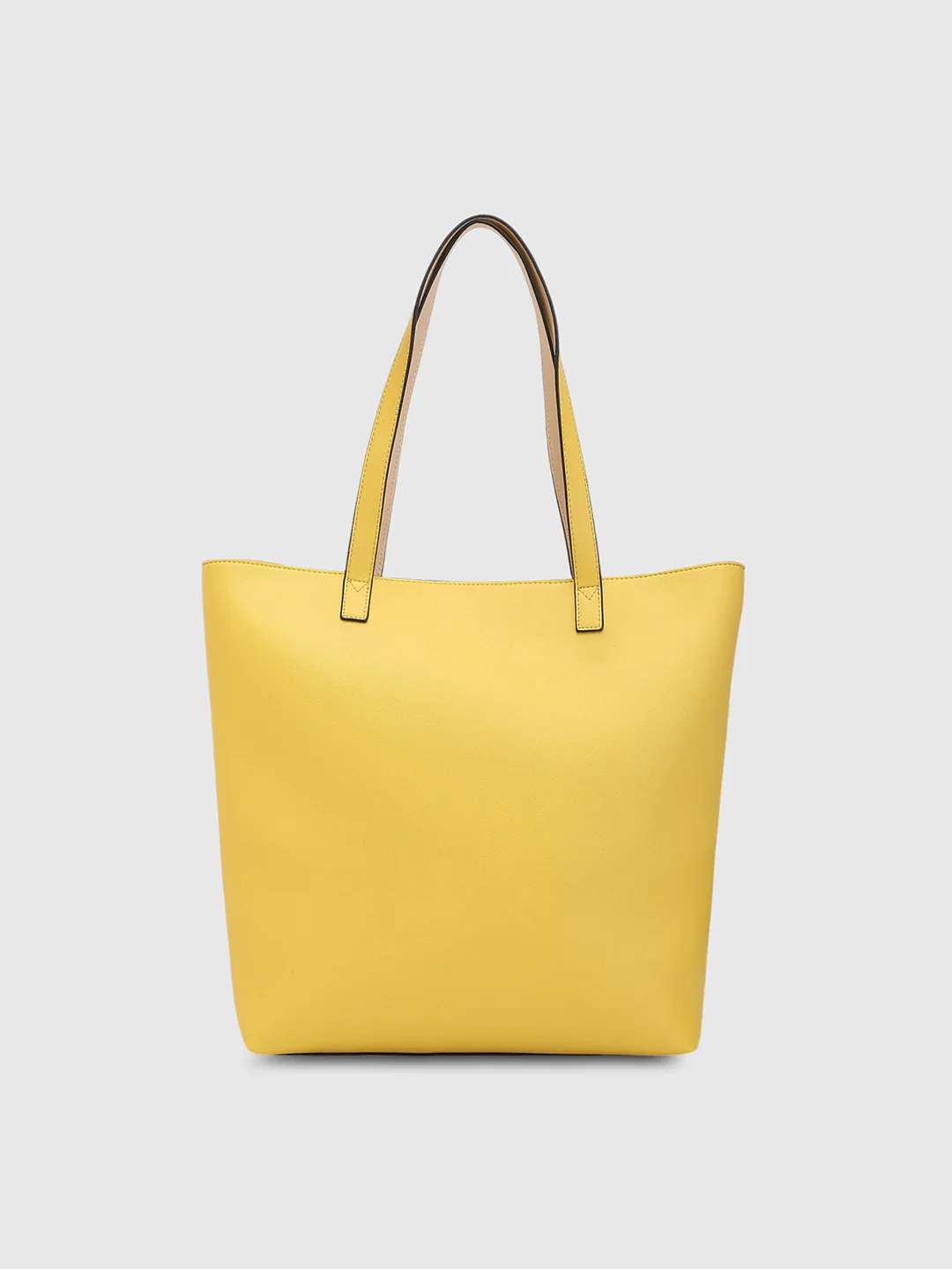 Caprese Zaria Large Light Yellow Tote Bag - Image 6