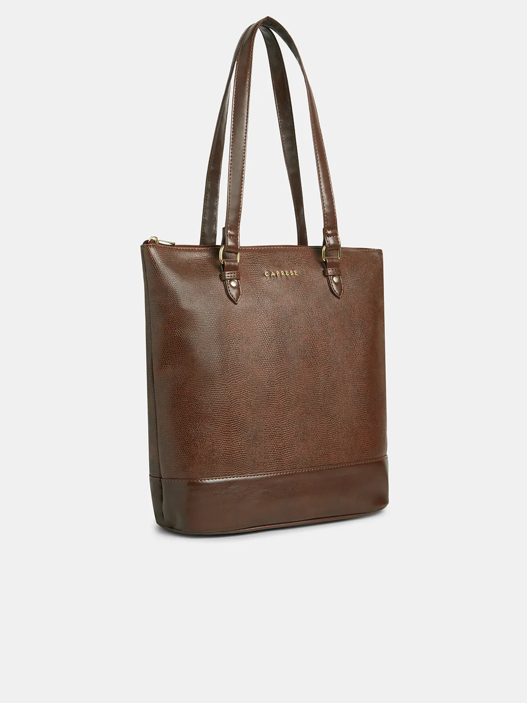 Caprese  Zenith Medium Brown Tote Bag - Image 3
