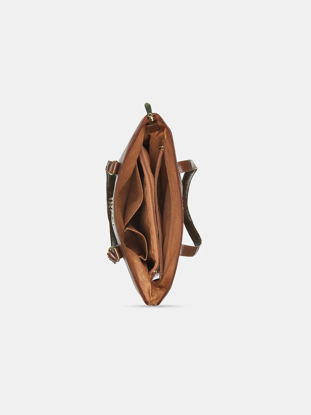 Caprese  Zenith Medium Brown Tote Bag - Image 6