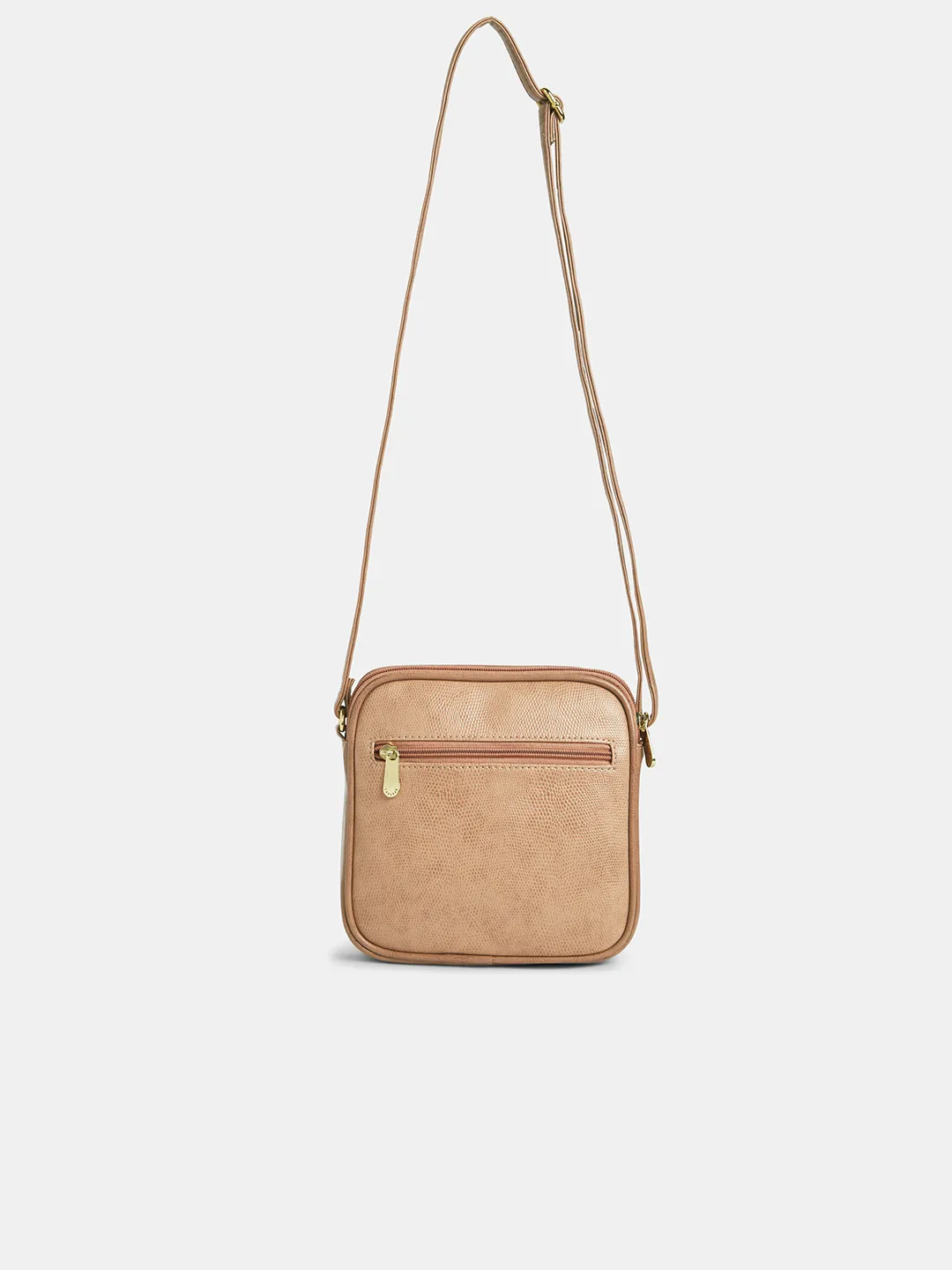 Caprese Zenith Medium Dusky Pink Sling Bag - Image 5