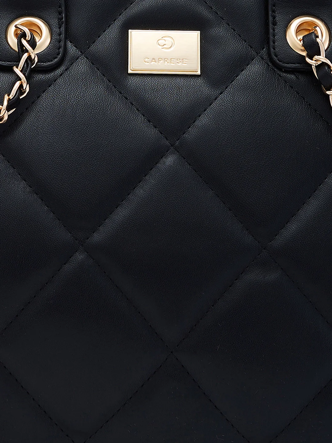 Caprese Ziva Large Black Tote Bag - Image 11