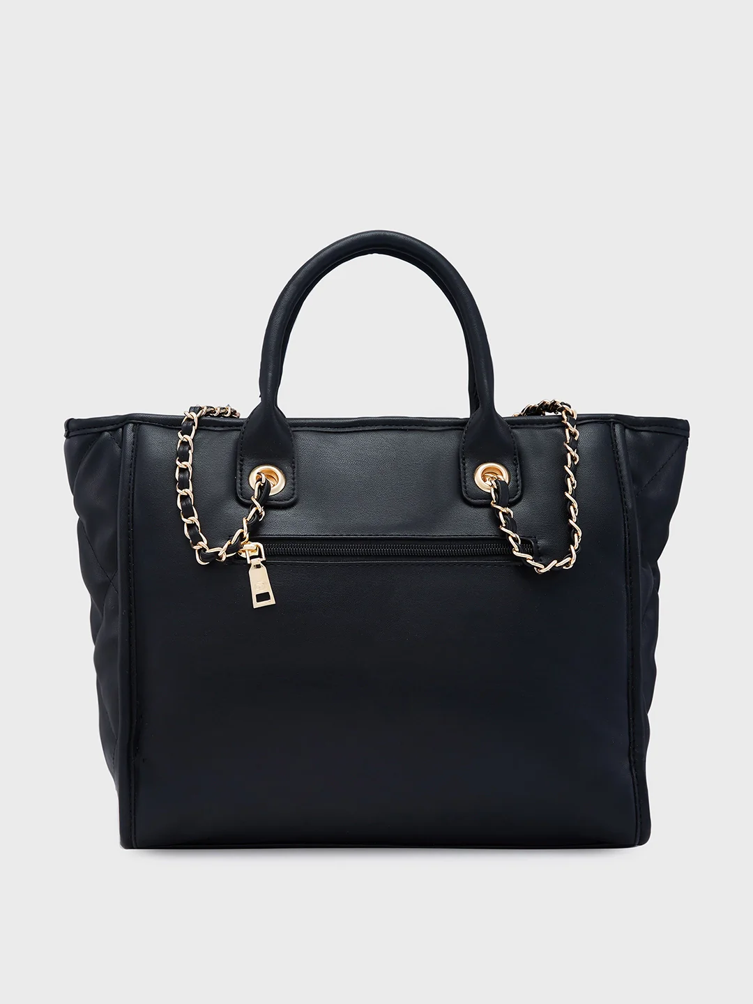 Caprese Ziva Large Black Tote Bag - Image 4