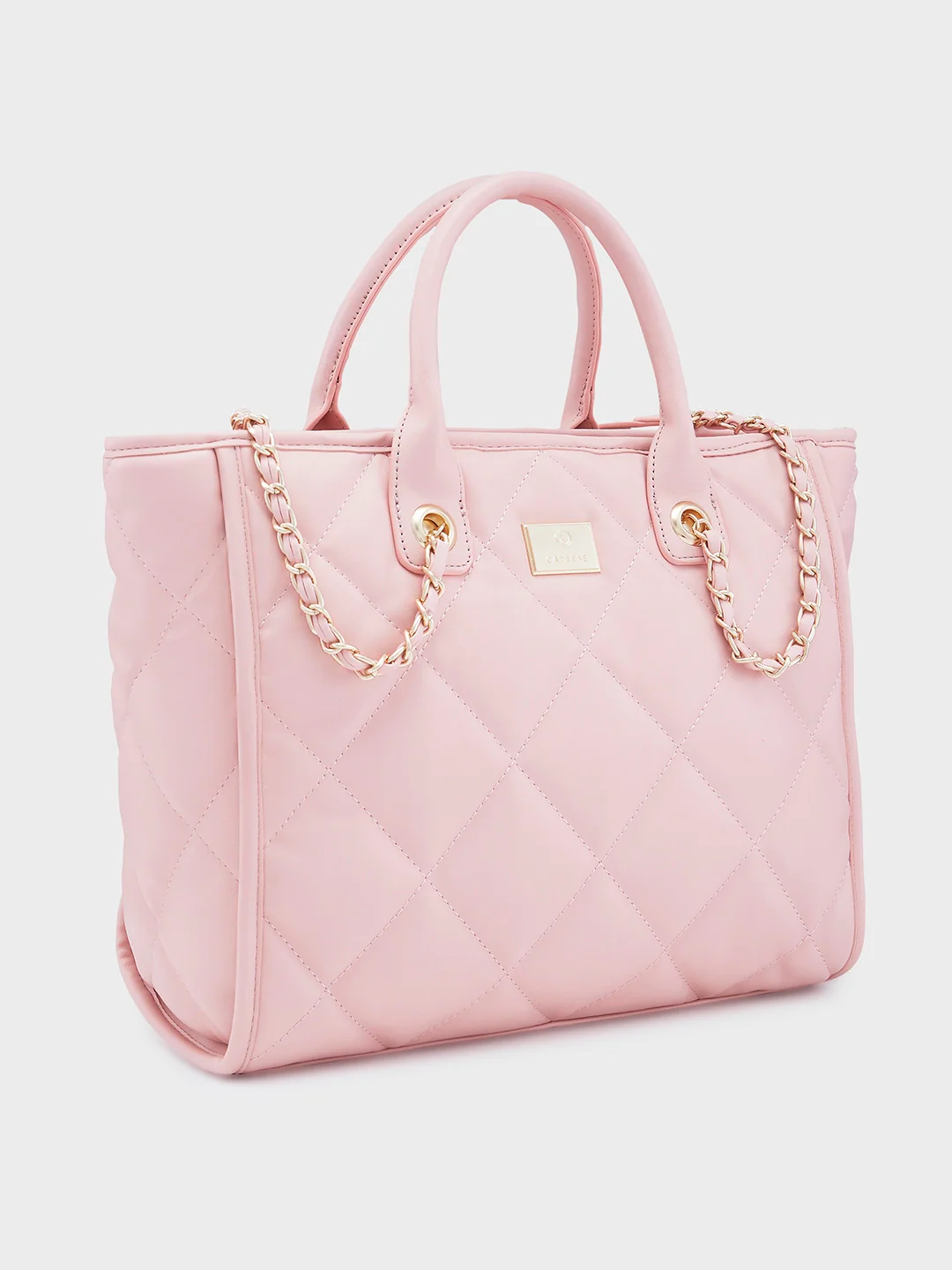 Caprese Ziva Large Blush Tote Bag - Image 4