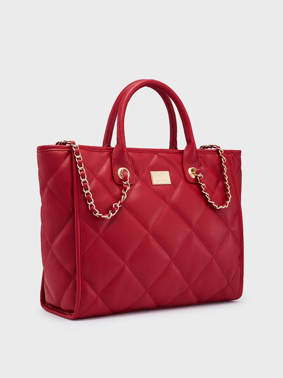 Caprese Ziva Large Red Tote Bag - Image 5