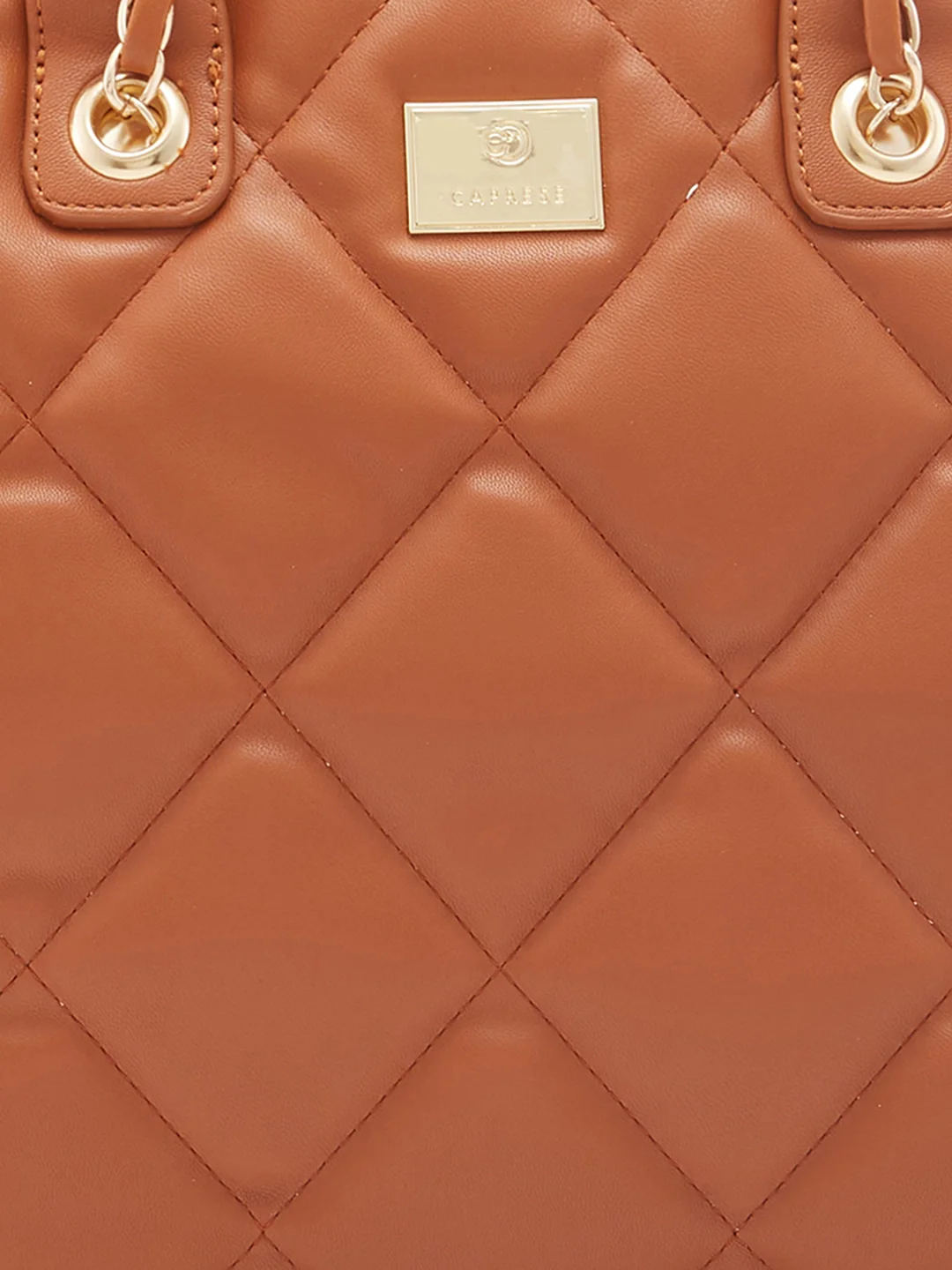 Caprese Ziva Large Tan Tote Bag - Image 11