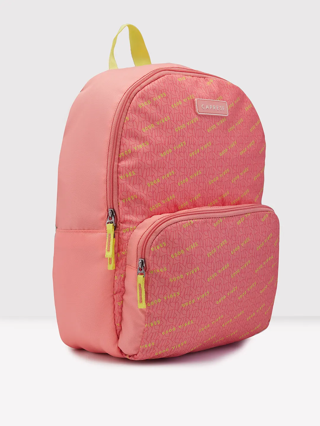 Caprese Zoe Large Peach Backpack - Image 5