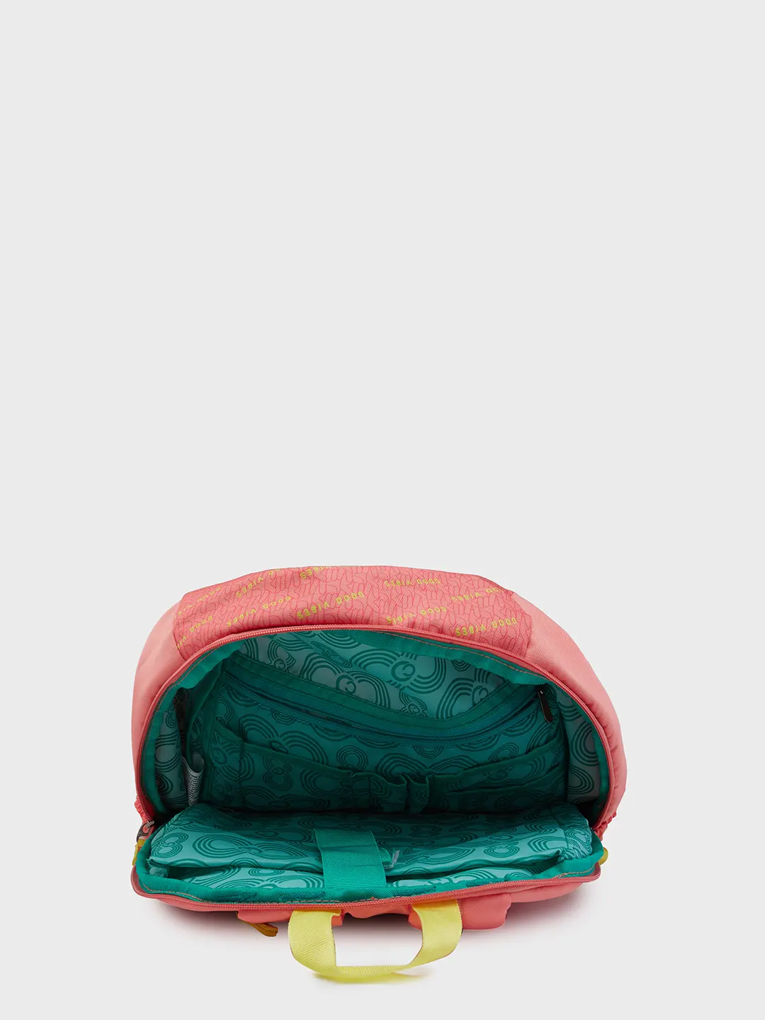 Caprese Zoe Large Peach Laptop Backpack - Image 8