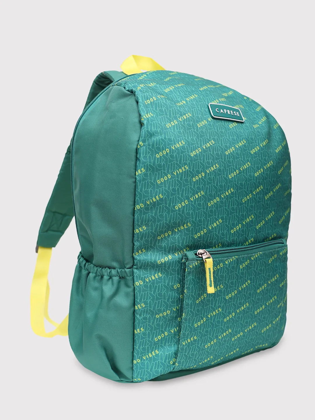 Caprese Zoe Large Sage Green Laptop Backpack - Image 4