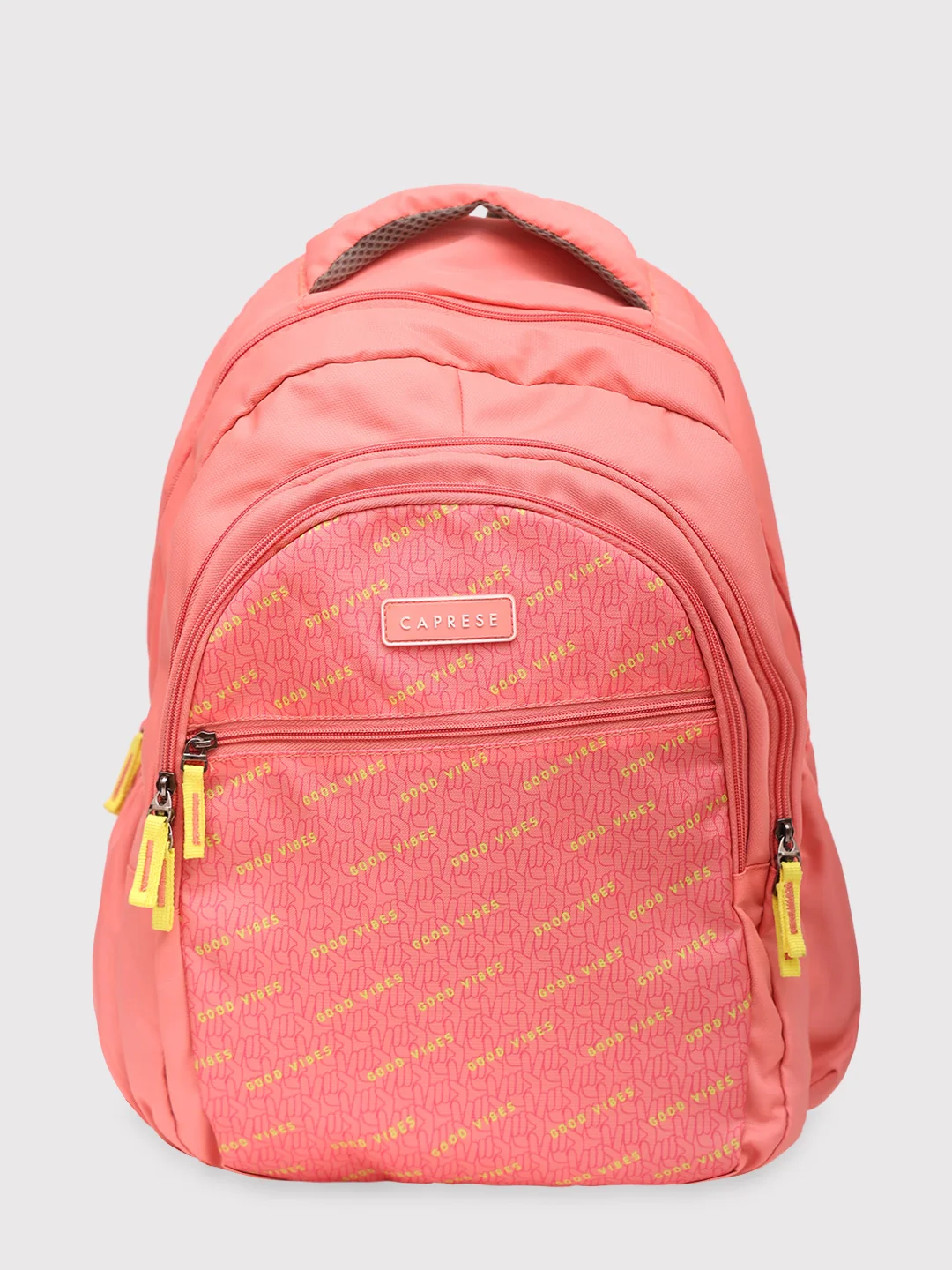 Caprese Zoe Large Peach Backpack