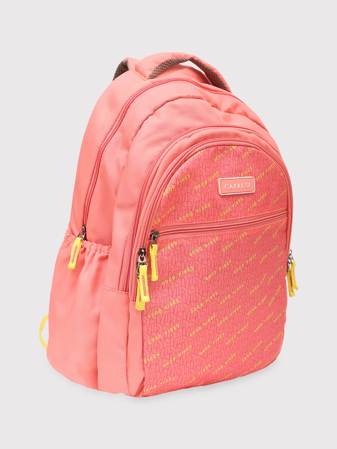 Caprese Zoe Large Peach Backpack - Image 5