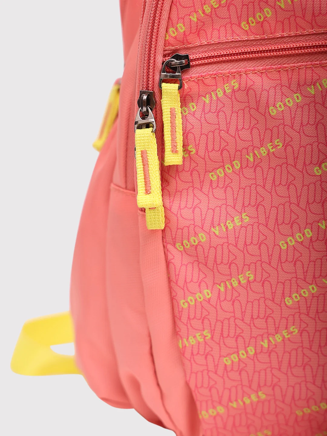Caprese Zoe Large Peach Backpack - Image 6