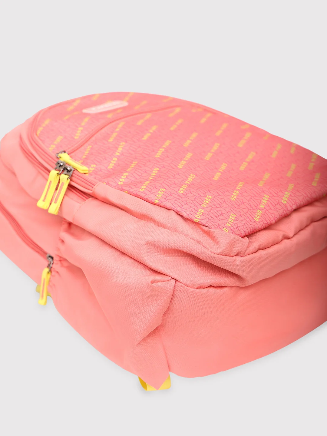 Caprese Zoe Large Peach Backpack - Image 8