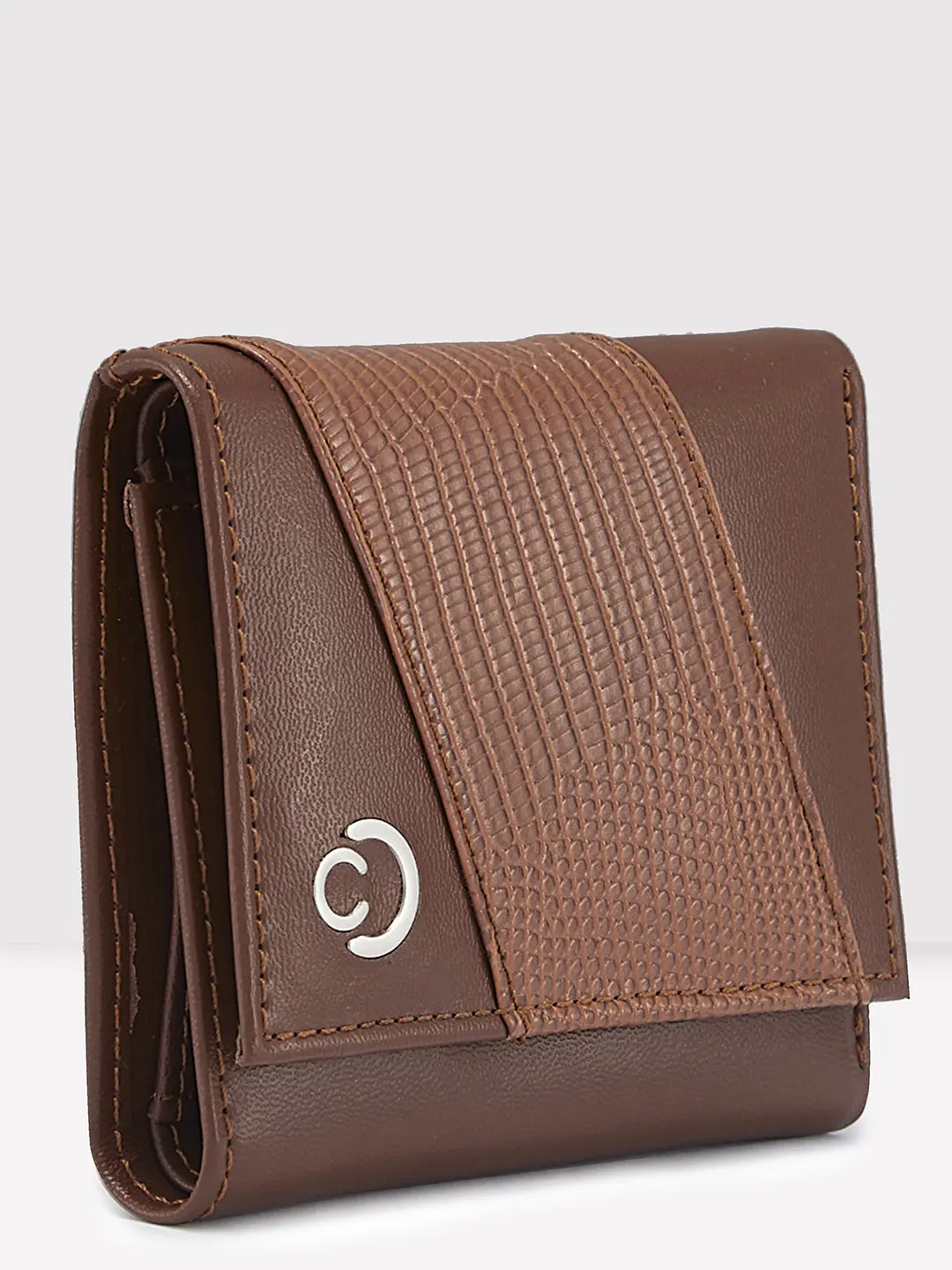 Caprese Zoey Small Tan Wallet - Image 4