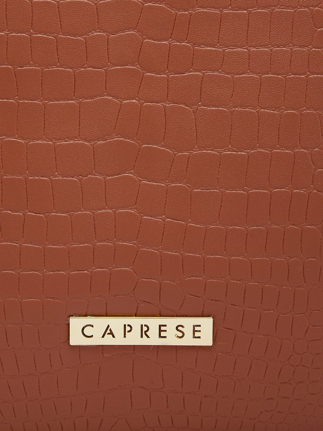 Caprese Zoia Medium Dark Brown Satchel Bag - Image 12