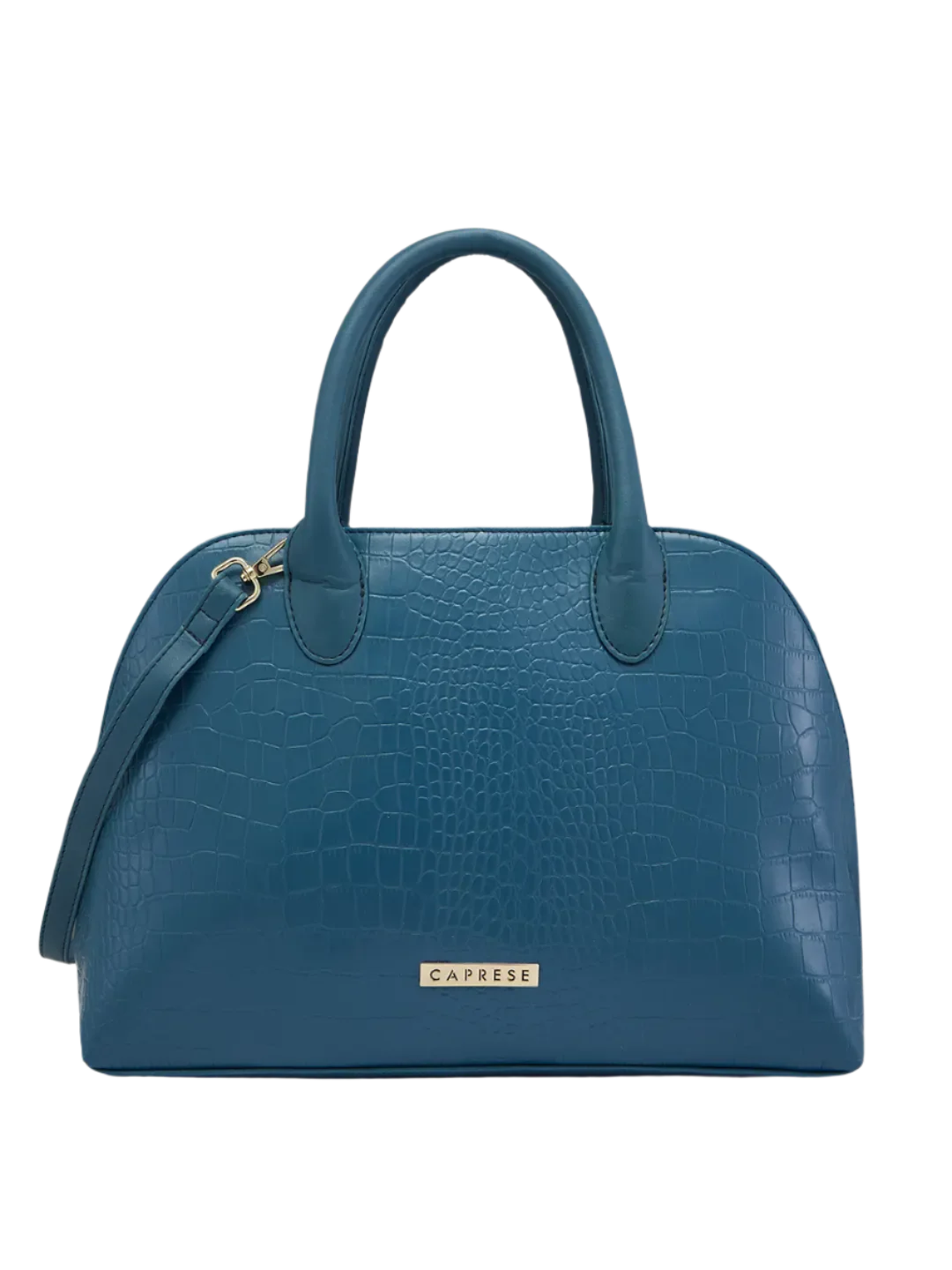 Caprese Zoia Medium Dark Teal Satchel Bag
